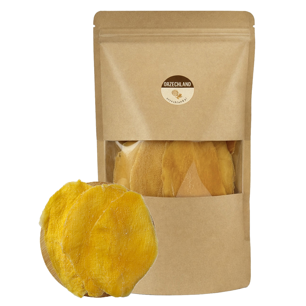 Mango Suszone Bez Dodatku Cukru Plastry 500g